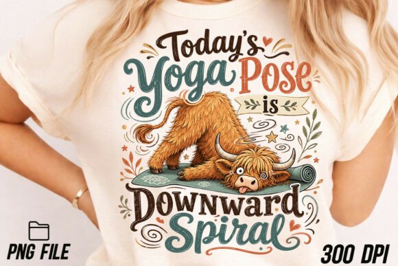 Download Today’s Yoga Pose is Downward Spiral PNG - Yoga Collection