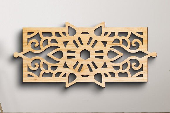 Download Laser Cut Mandala Wall Decor Panel SVG - Premium Resources